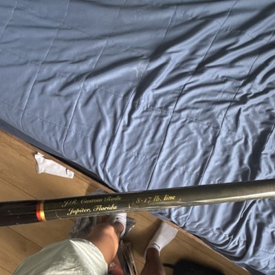 J.B. Custom Rods Spinning Rod   Black 8-17 lb Line  