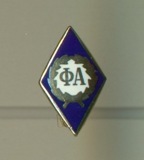 Sigma Alpha Epsilon Fraternity vintage Phi Alpha pledge pin WoW!