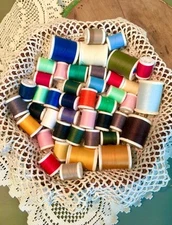 Vintage Foam Thread Spools Lot