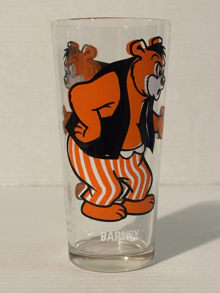 Vaso Barney 1975 vintage Pepsi Collector Series MGM Inc Foto 3 de 4