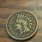 1862 Indian Head penny in Very  good  condtion