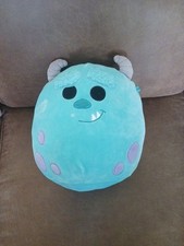 Kellytoy Squishmallow xDisney/Pixar Monsters Inc Sully 10" Plush Blue/Purple NWT