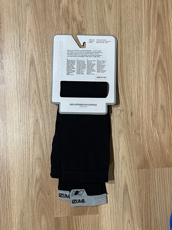 NWT PEARL iZUMI Thermal Lite Arm Warmers Black (Medium) - Image 3 of 4