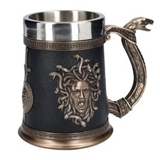 Veronese Design Medusa Gorgon Snake Handle Be...