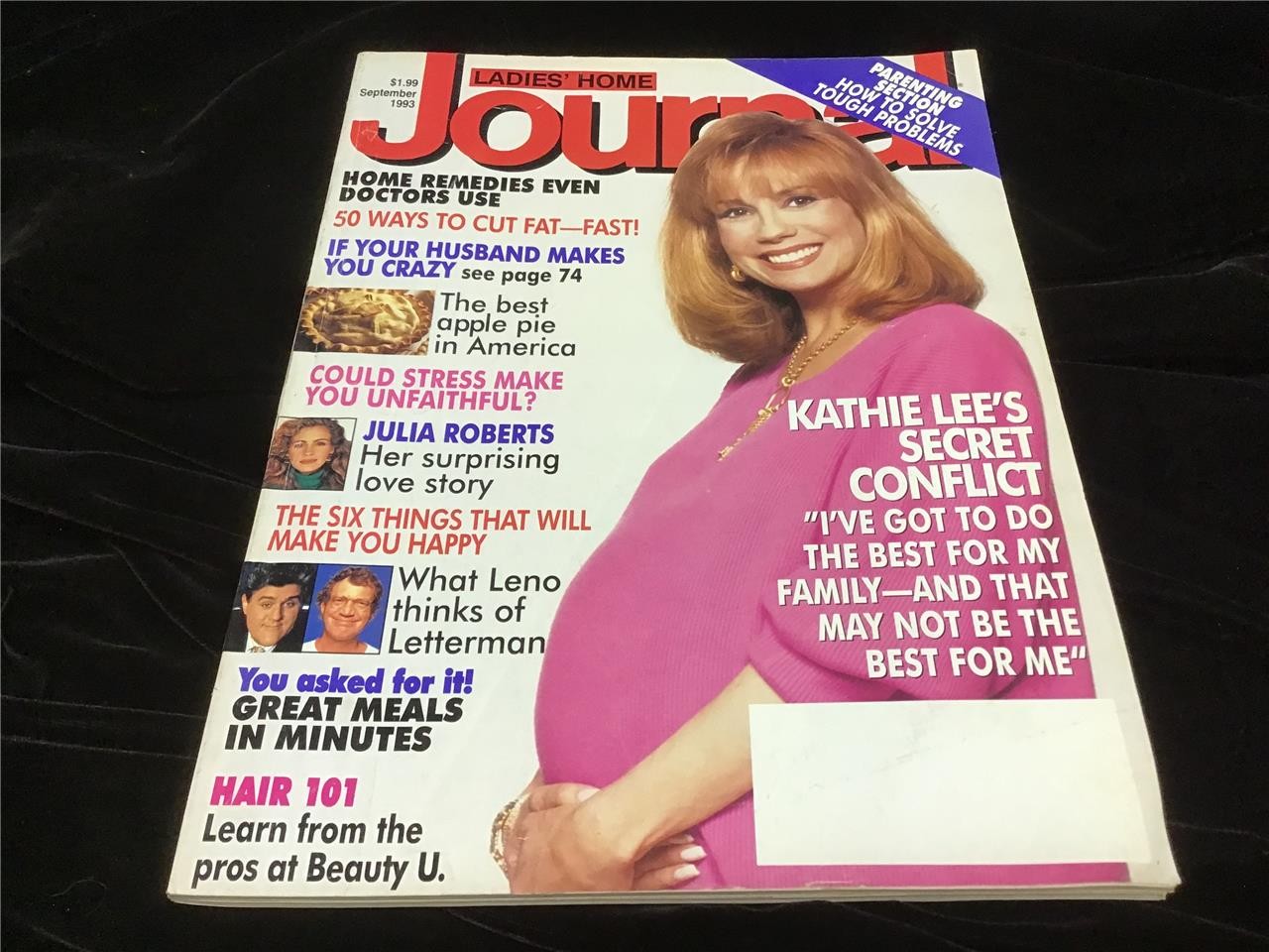 Ladies Home Journal Magazine September 1993 Kathie Lee, Julia Roberts