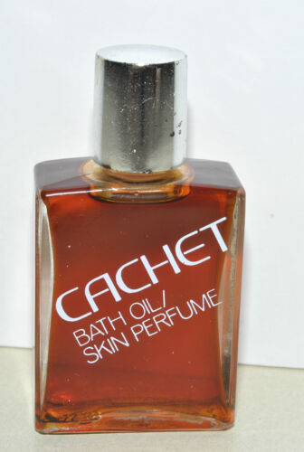 Vintage Prince Matchabelli Cachet Bath Oil/Skin Perfume-1/2 oz - Picture 1 of 1