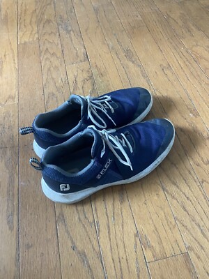 FootJoy Flex Men\'s Spikeless Golf Shoes Size 10 M Navy Blue FootJoy Flex XP Golf Shoes Navy 56268 - Carl main image 4