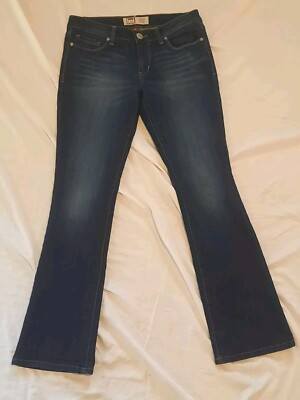 ashley lowrise slim boot blue jeans Short CLEAN