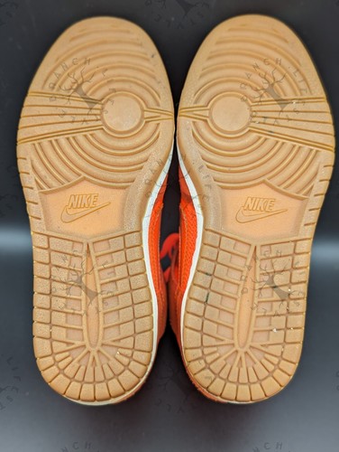 Gebraucht 2012 Nike Dunk Sky High Mesh Burnt Orange Total Crimson 579763-800 Größe 6 - Bild 12 von 13