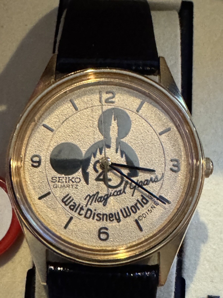 Seiko RARE 1991 Vintage Walt Disney World Celebrates 20th