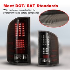 2007-2014 Led Tail Lights For Chevy Silverado 1500 2500 3500 Hd Rear Brake Lamp 2007-2014 Led Tail Lights For Chevy Silverado 1500 2500 3500 Hd Rear Brake Lamp