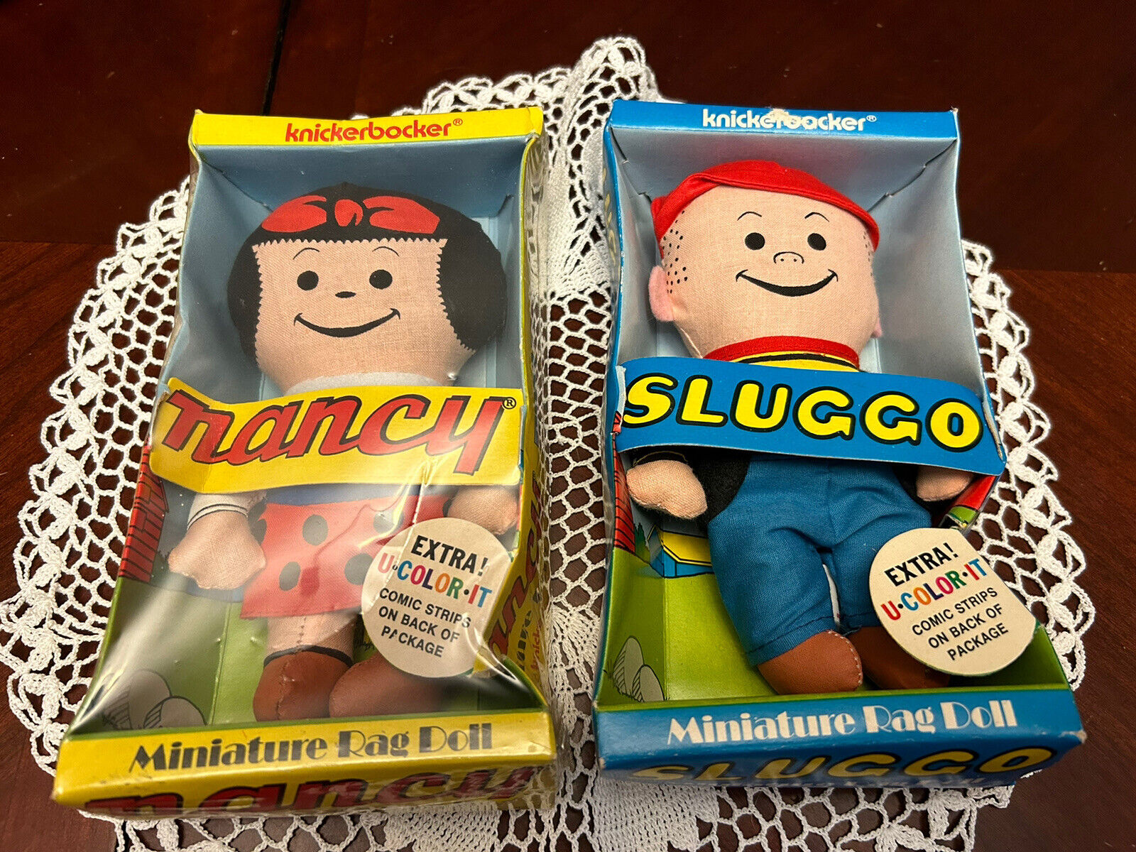 Nancy and Sluggo dolls- eBay Link