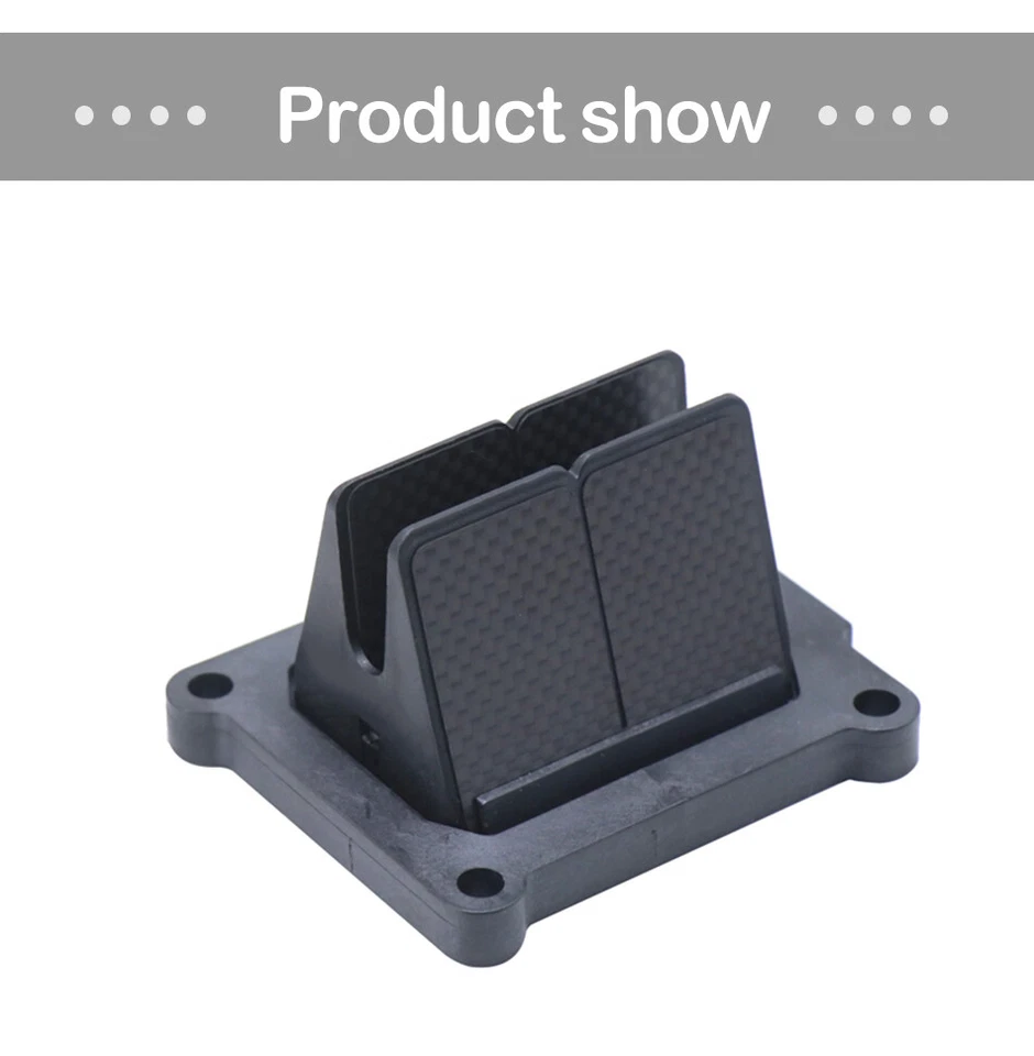 Válvula de caña de fibra de carbono del motor V302A para Yamaha YZ125 1995-2004 Foto 4 de 4