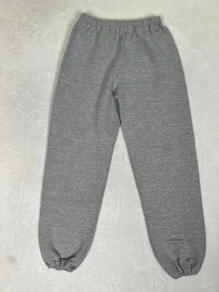 Vintage Blank Gray Russell Athletic Sweatpants Youth XL Made In USA Joggers - Image 4 of 4