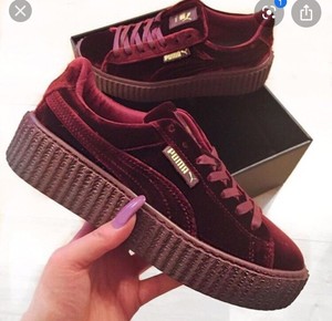 puma velvet shoes