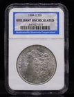 1884-O Morgan Dollar NGC Brilliant Uncirculated