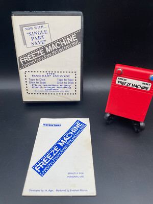Freeze Machine The Backup Device - Commodore/C 64  - OVP / CIB - TOP