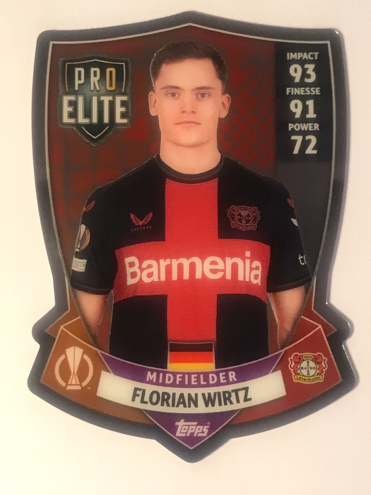 Match Attax 2023/24 Champions League Pro Elite Shield 100 Club Black