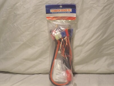 Common Sense RC 18-in-1 Charging Adapter DEANS EC3 XT60 EC3 EC5 ''Colossus''