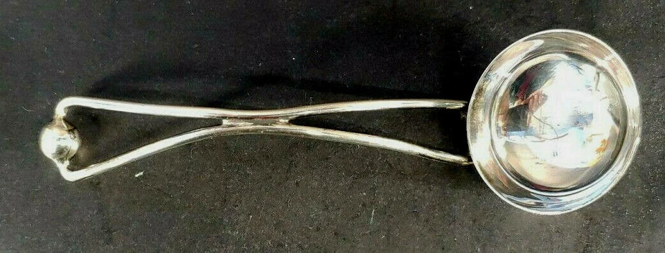 2 cucharones Cartier Mid-Century modernos Sterling Jam vintage 49 gramos u-3H Foto 3 de 4