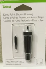 Cricut Maker Tools /Cricut Explore ~ Deep Cut / Deep Point Blade +Housing - New!