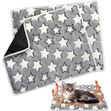 2 Pack Self Warming Cat Bed Pet Self Heating Pad Cat Warming Bed Mat 16 x 20 ...