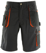 Hard Wearing High Quality Work Shorts Cargo Pockets Polycotton Tradesman Builder