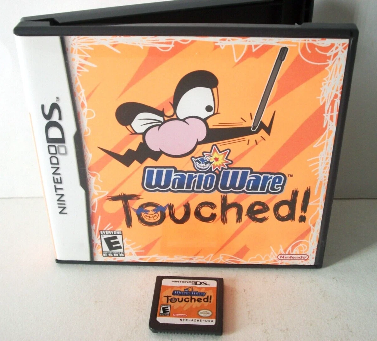 WarioWare Touched Nintendo DS Game Case Authentic Cart Party Wario Ware NDS  45496735180 | eBay