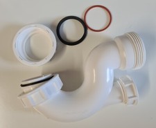 FLOPLAST Shallow Bath Trap with Rodding Eye - TSB42 - BULK DEALS AVAILABLE