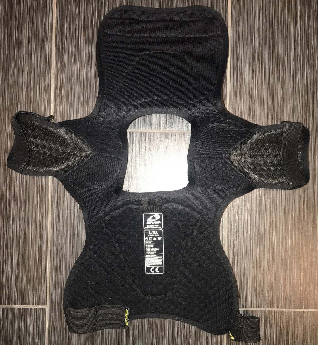 Protection Thoracique EVS Bantam Roost Guard Youth Noir Taille L/XL - Motocross, Off-road