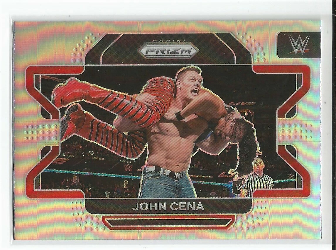 JOHN CENA 2022 Panini Prizm WWE SILVER PRIZM #45