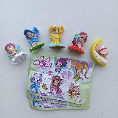 WinX Club - Pixie 2009, Kinder Surprise Full set NV159 - NV163