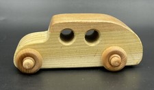Vintage Handcrafted Children's Wood Toy Sedan Car Handmade Toys 4 Kids Las Vegas