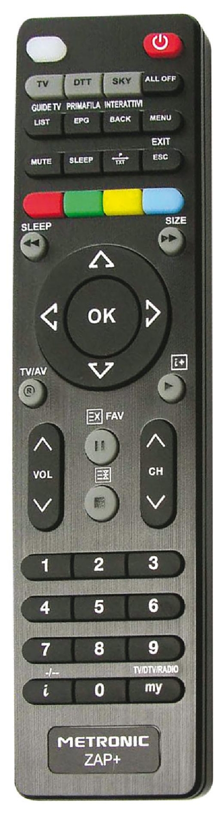 TELECOMANDI UNIVERSALI ZAP+   SKY-495347