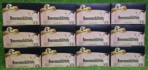 54€/kg) 12x Goldmännchen Tee Beerenschlitten Frostige Beeren Wintertee Versand0€ - Bild 3 von 13