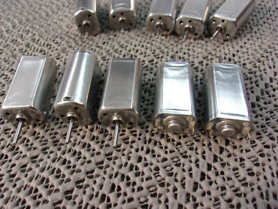 DC Motor 1,5 - 9 V, starker MABUCHI Qualitätsmotor, Daten siehe ganz unten!