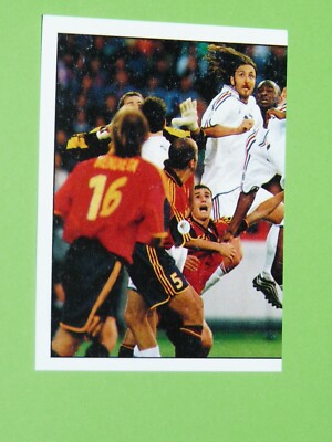 Lot De 8 Stickers Panini Equipe France Euro 2000 - Foot 2001, Non Collés - Neufs