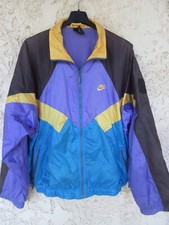 Veste NIKE PREMIER vintage violet bleu nylon tracktop jacket jacke années 90 M