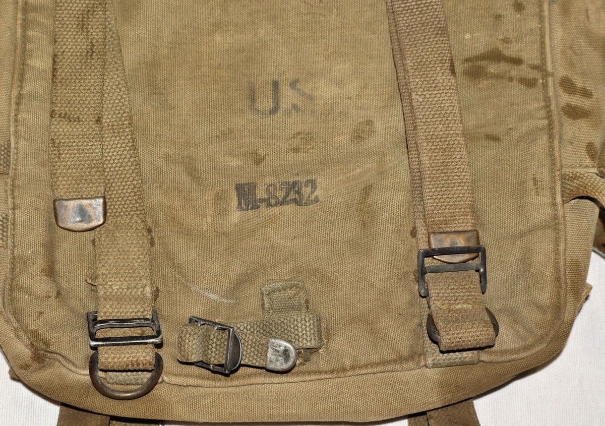 ORIGINAL WWII 1945 DATED OD WEB M-1945 COMBAT FIELD PACK | eBay