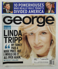 George Magazine, December/January 2001 - Linda Tripp Cover