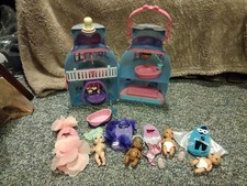 Bebé Nacido Sorpresa Biberón Casa Juego Muñecas Hadas con Accesorios Lote