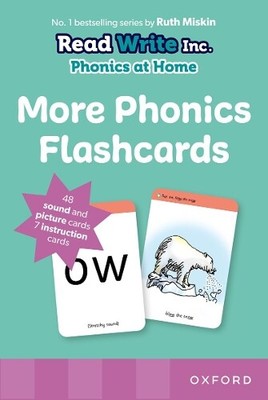 Ruth Miskin Read Write Inc. Phonics: More Phonics Flashcards (Cards ...