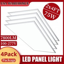 2x4 LED Flat Panel Light - 2x4FT LED Drop Ceiling Light - Dimmable Recessed Lamp