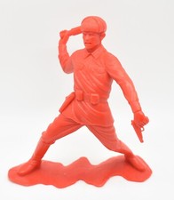 World War II Russian Soldier Throwing Grenade Loose 6" Figure Marx 1980's