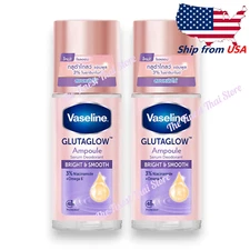 Vaseline Roll-On Serum GlutaGlow Ampoule Deodorant Bright & Smooth - 45ml pack 2