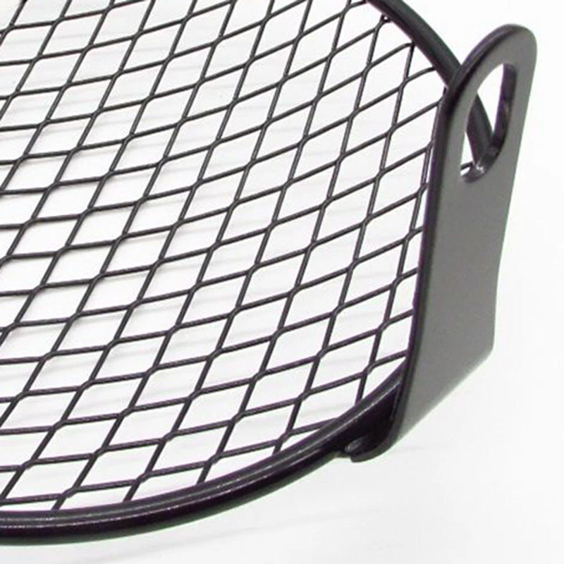 6,5-дюймовый черный сетчатый защитный чехол для фары гриля мотоцикла Harley - Изображение 4 из 4