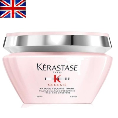 Stärkende Anti-Haarausfall Maske mit Ingwer & Edelweiß - 200ml Behandlung