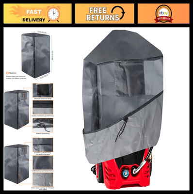 #ad Waterproof Pressure Washer Cover with Drawstring Heavy Duty Protection 20.5quot;x2 $35.99