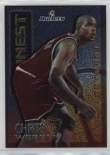 1995-96 Topps Finest Mystery Finest Borderless/Silver Chris Webber #M8 HOF 1s4u