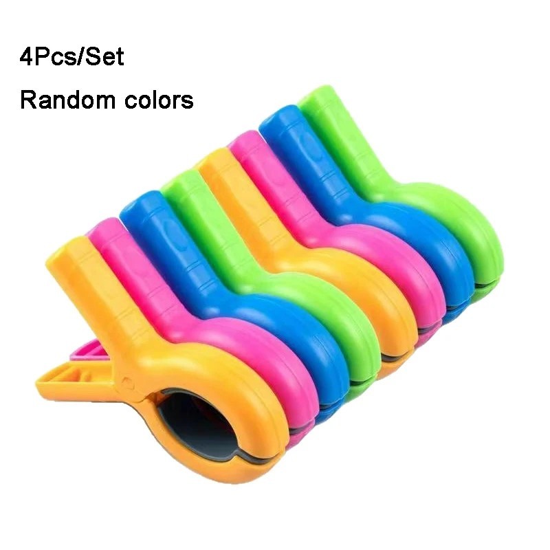 Clips For Chairs Heavy-duty Locking Holders For Pool/cruise.